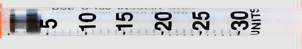 Syringe volume reference