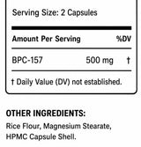 BPC-157 500mcg Capsules