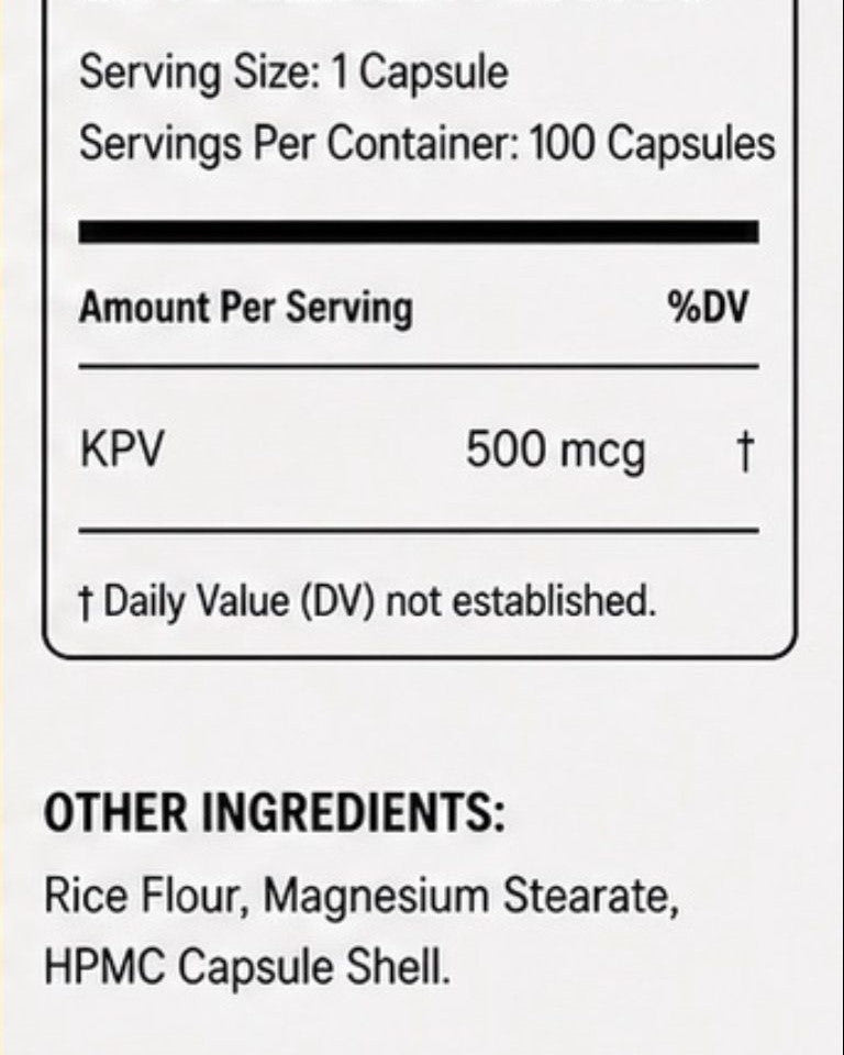 KPV 500mcg Capsules
